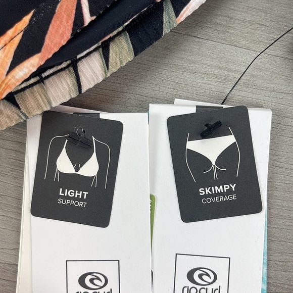 ☀️RIP CURL☀️ HAVANA TRI TOP PREMIUM SURF SKIMPY HIPSTER BIKINI SET - Picture 16 of 17